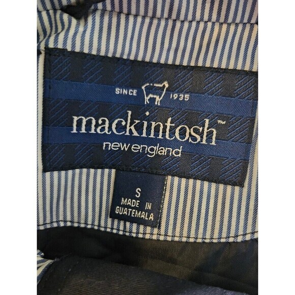 Macintosh New England Nautical Raincoat Windbreaker - Picture 7 of 8